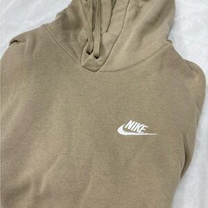 Nike Beige Pullover Hoodie